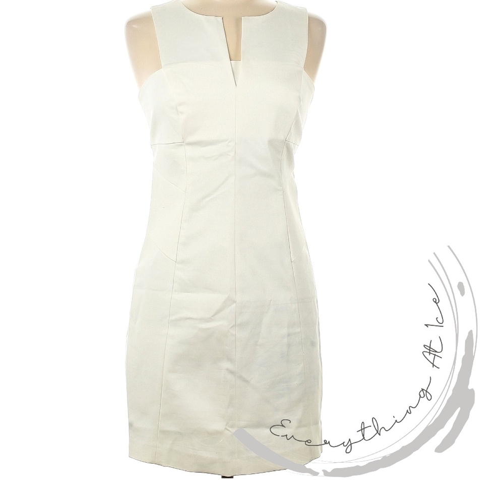White cocktail dress